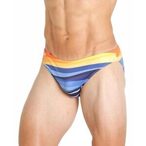 NEW JACK ADAMS mykonos swim brief in orange